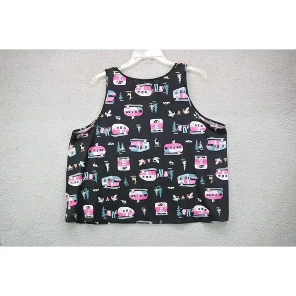 Joyspun Women's Pajama Set-Size XL-Campers-Shorts - Picture 6 of 9